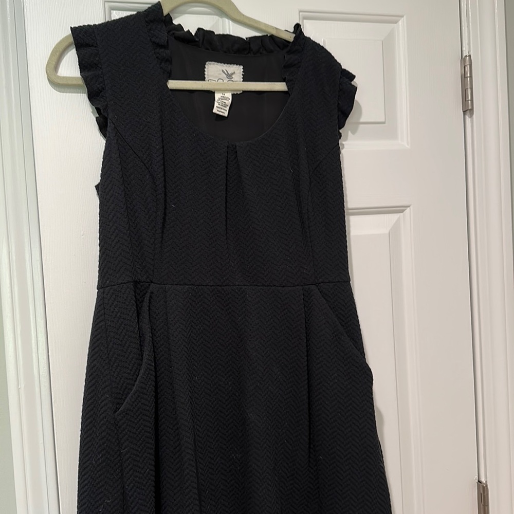 Black Tabitha pocket dress